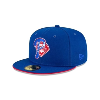 Sapca New Era Philadelphia Phillies MLB Double Logo 59FIFTY Fitted - Rosii